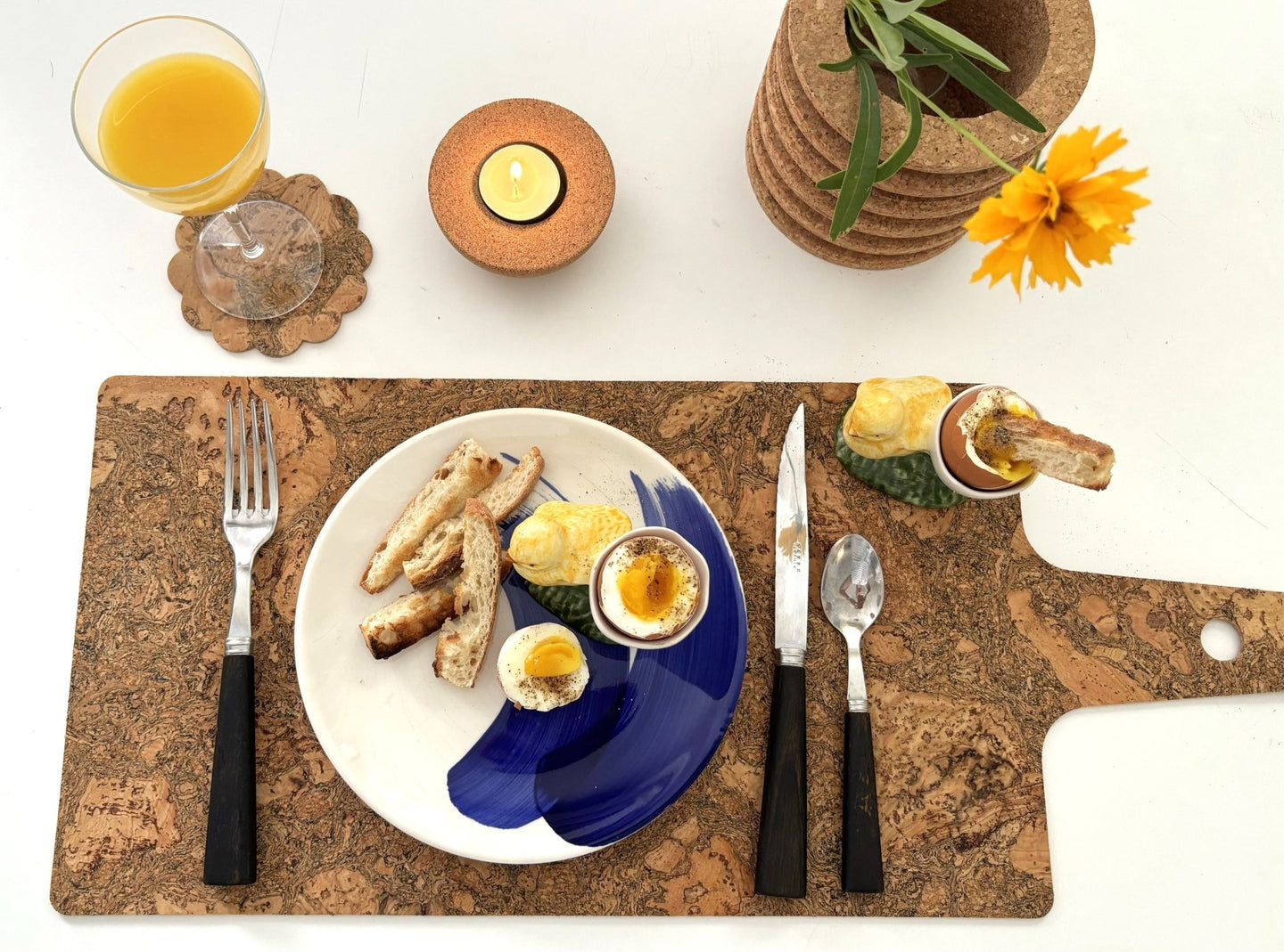 New ! Cork Home Accesories- Nattu - Provence Platters