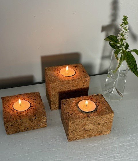 Calma - Square Candle Holder - Provence Platters