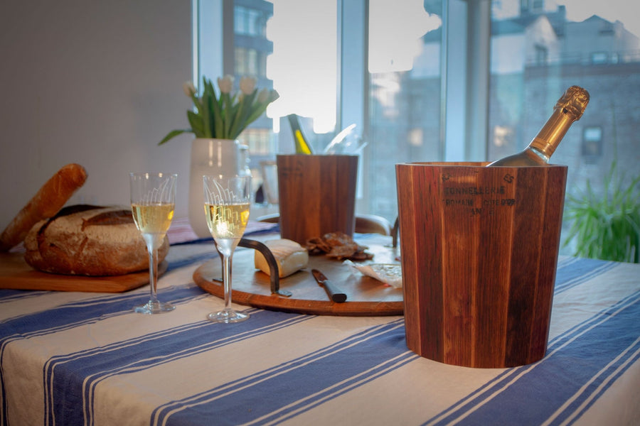 Provence Platters French oak ice bucket - Provence Platters