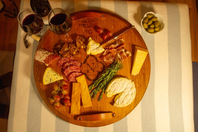 Provence Platter with Lazy Susan
